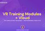 develop VR training simulation experience